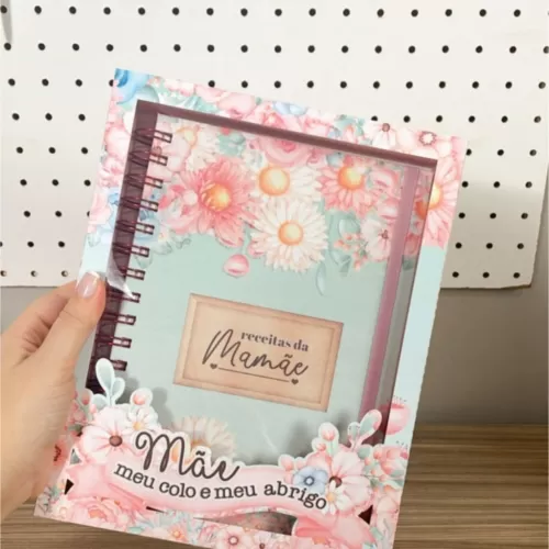 Amor de Mãe – Caderno de Receitas + Caixa – Tita