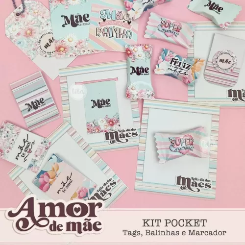 Amor de Mãe – Kit Pocket – Tita