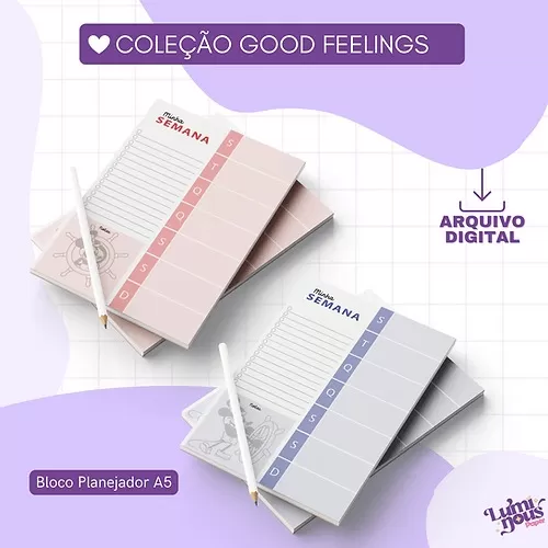 Arquivo Digital – Coleção Good Feelings – Luminous Paper