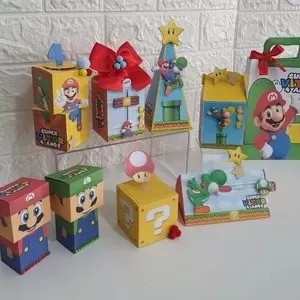 Arquivo de Corte – Super Mario Bros – Papel Criativo