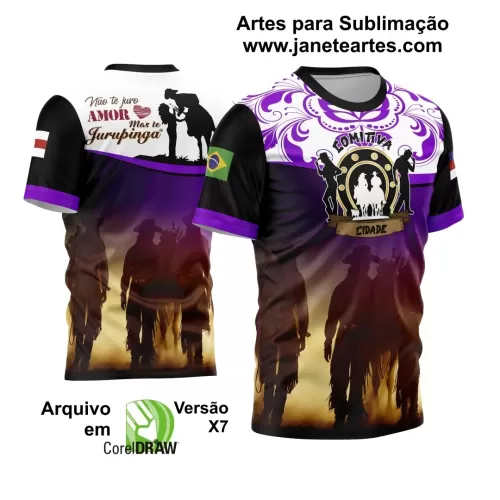 Arte Estampa Camisa 2024 - Rodeio - Cavalgada