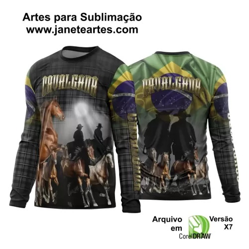 Arte Estampa Camisa 2024 - Rodeio - Cavalgada