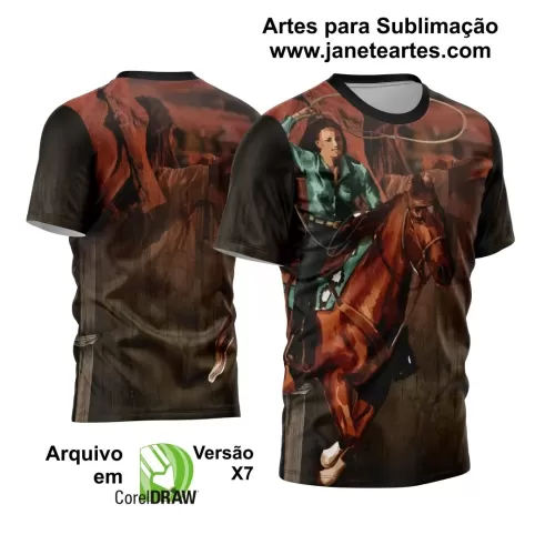 Arte Estampa Camisa 2024 - Rodeio - Cavalgada