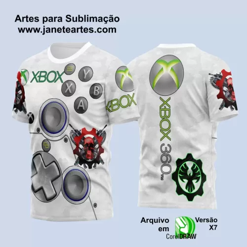 Arte Estampa - Camisa Branca - Game 2024 - 2025 