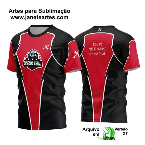 Arte Estampa Camisa - Game 2024 - 2025