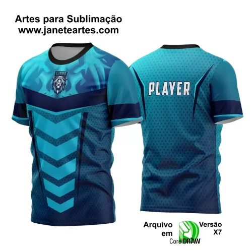 Arte Estampa Camisa - Game 2024 - 2025