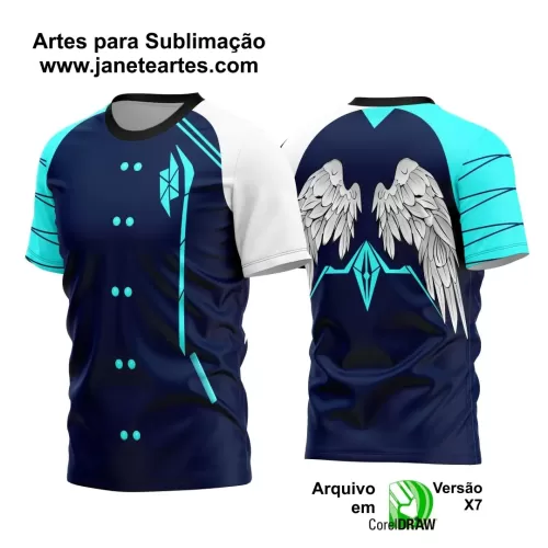 Arte Estampa Camisa - Game 2024 - 2025