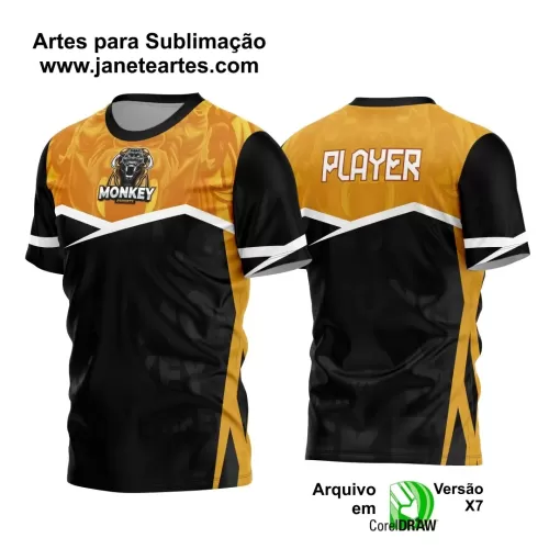 Arte Estampa - Camisa Preta - Game 2024 - 2025