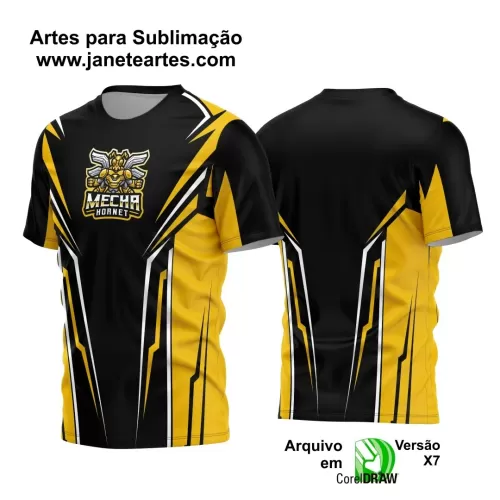 Arte Estampa - Camisa Preta - Game 2024 - 2025