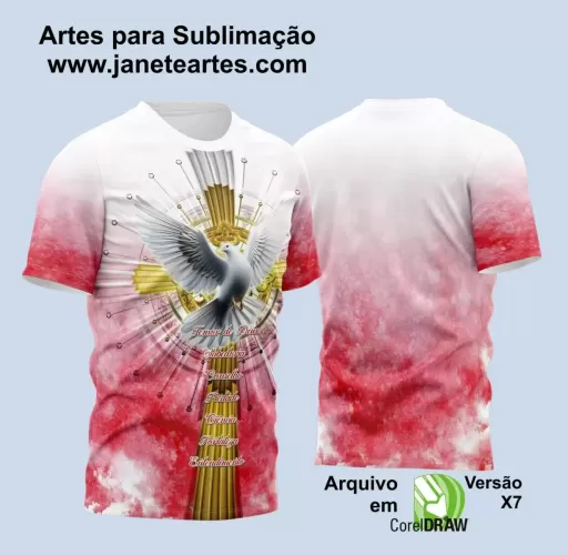 Arte Estampa - Camisa Religião - Crisma - 2024 - 2025