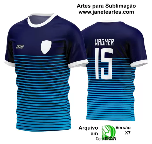 Arte Estampa Camisa Vetor - Interclasse 2024 - Jogos Internos 2024 - Time Amador - Futebol 2024
