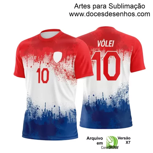 Arte Estampa - Camisa Vôlei 2024 - 2025