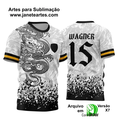 Arte Estampa - Camisa de Interclasse - Dragão 2024-2025