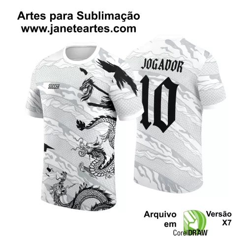 Arte Estampa - Camisa de Interclasse - Dragão 2024-2025