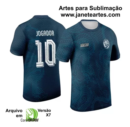 Arte Estampa - Camisa de Interclasse - Dragão 2024-2025