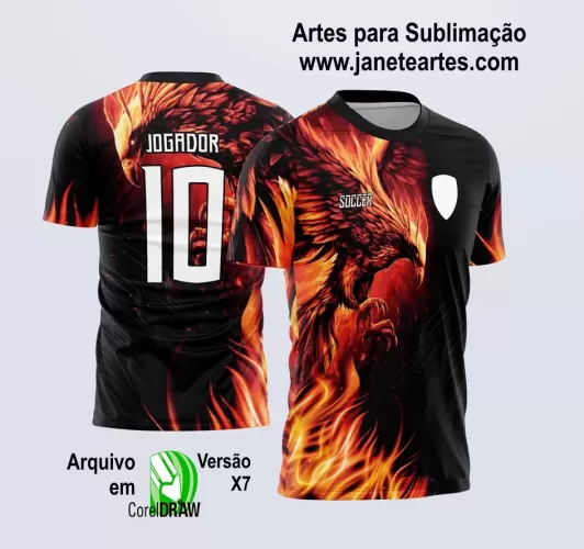 Arte Estampa - Camisa de Interclasse - Fênix 2024 - 2025