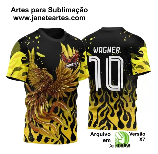 Arte Estampa - Camisa de Interclasse - Fênix 2024 - 2025