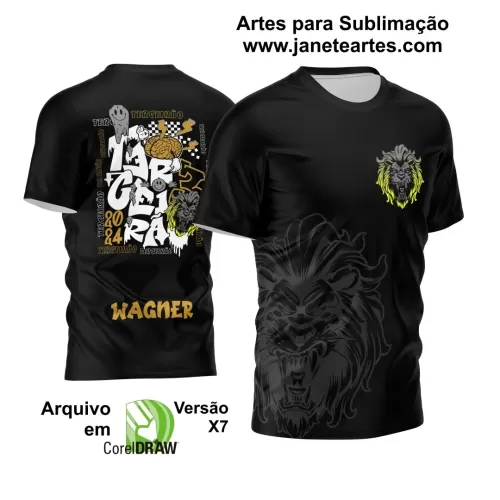 Arte Estampa - Camisa de Interclasse - Leão - 2024 - 2025