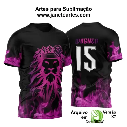 Arte Estampa - Camisa de Interclasse - Leão - 2024 - 2025