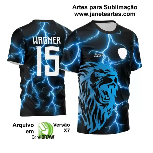 Arte Estampa - Camisa de Interclasse - Leão - 2024 - 2025