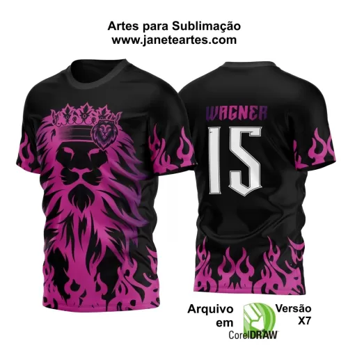 Arte Estampa - Camisa de Interclasse - Leão - 2024 - 2025