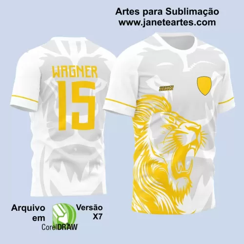 Arte Estampa - Camisa de Interclasse - Leão - 2024 - 2025