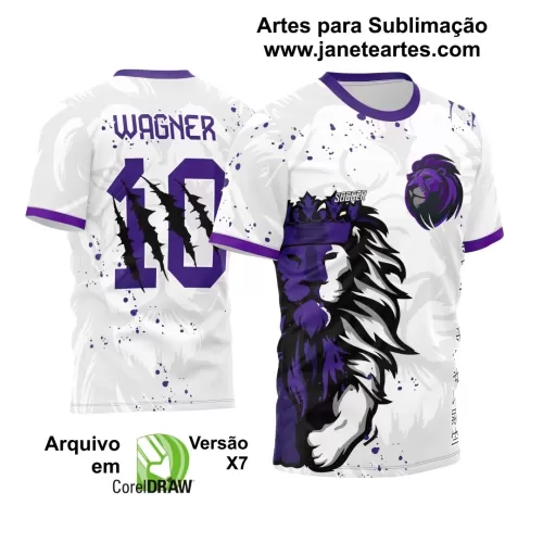 Arte Estampa - Camisa de Interclasse - Leão - 2024 - 2025