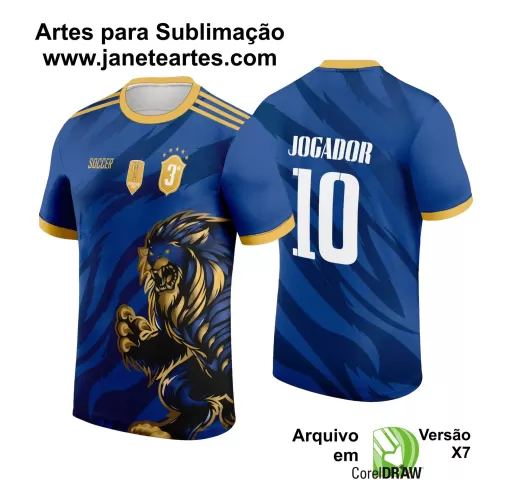 Arte Estampa - Camisa de Interclasse - Leão - 2024 - 2025