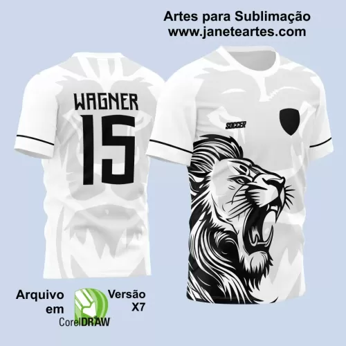 Arte Estampa - Camisa de Interclasse - Leão - 2024 - 2025