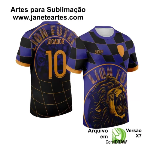 Arte Estampa - Camisa de Interclasse - Leão - 2024 - 2025