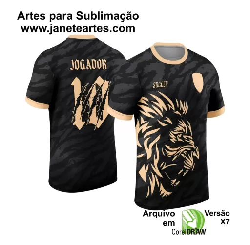 Arte Estampa - Camisa de Interclasse - Leão - 2024 - 2025