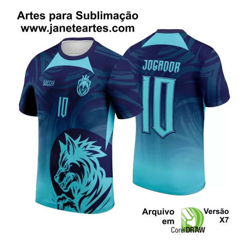 Arte Estampa - Camisa de Interclasse Lobo - 2024-2025