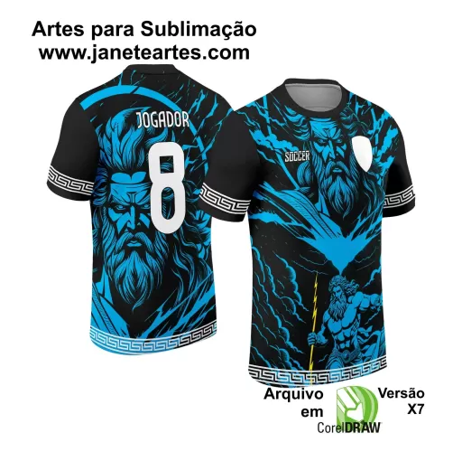 Arte Estampa - Camisa de Interclasse - Zeus - 2024 - 2025