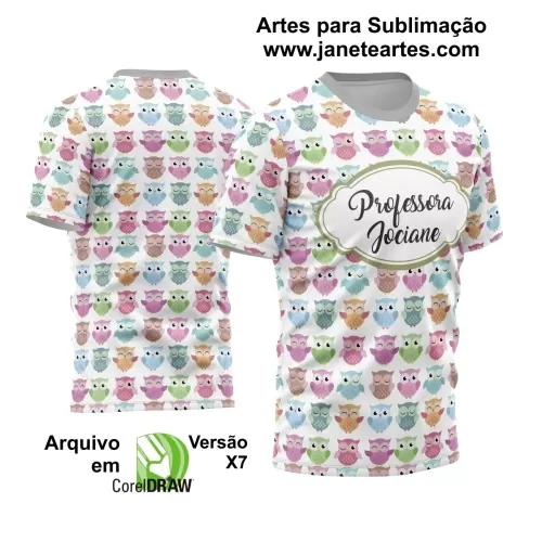 Arte Estampa - Camisa de Professora - 2024 - 2025