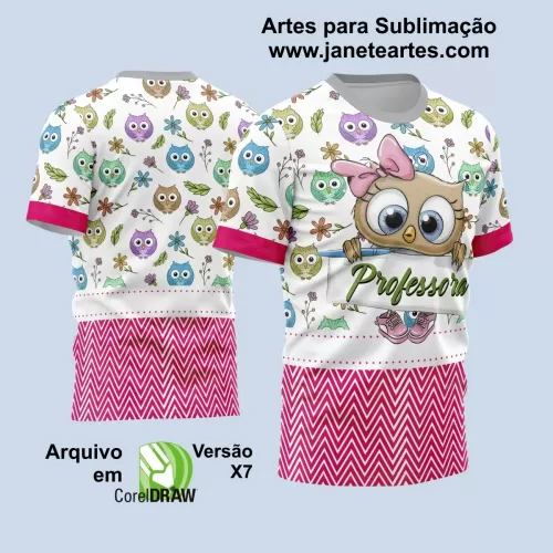 Arte Estampa - Camisa de Professora - 2024 - 2025