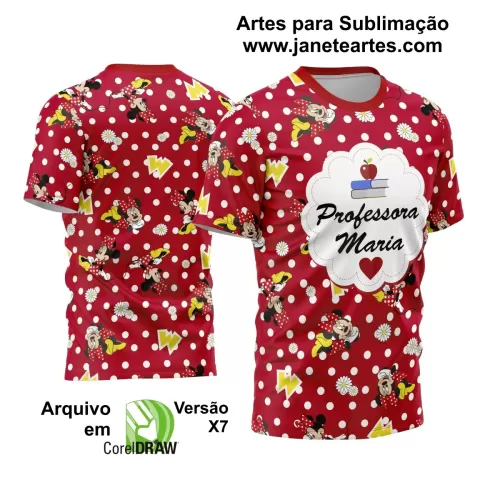 Arte Estampa - Camisa de Professora - 2024 - 2025