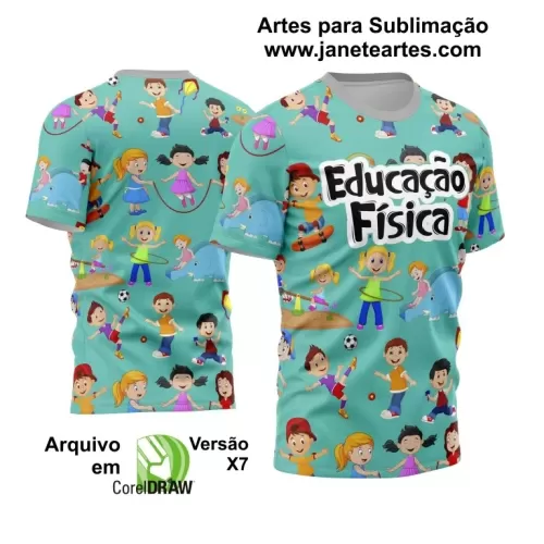 Arte Estampa - Camisa de Professora - 2024 - 2025