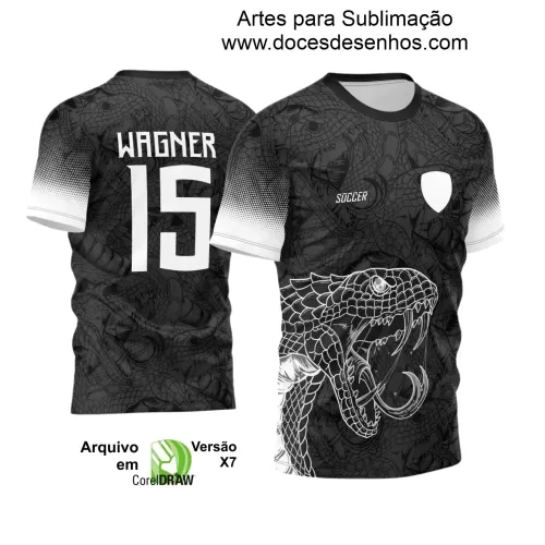 Arte Estampa Camiseta Escolar - Interclasse 2024 – 2025 - Tema Serpente