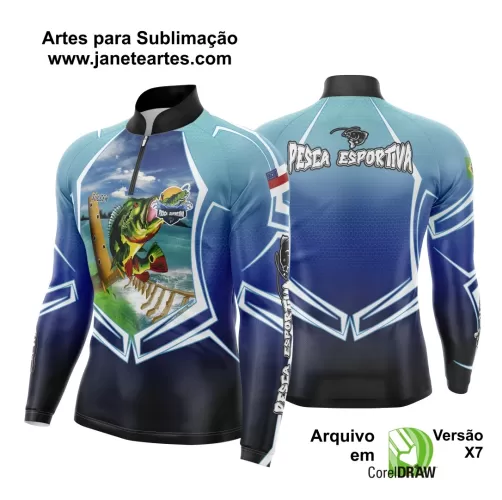 Arte Estampa - Camiseta de Pesca 2024 - 2025