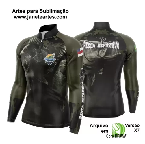 Arte Estampa - Camiseta de Pesca 2024 - 2025