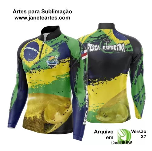 Arte Estampa - Camiseta de Pesca 2024 - 2025