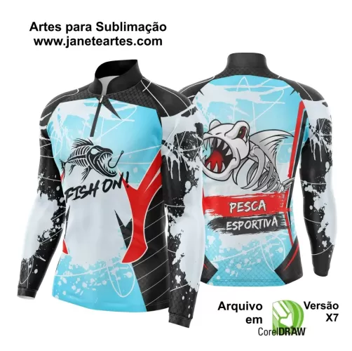 Arte Estampa - Camiseta de Pesca 2024 - 2025