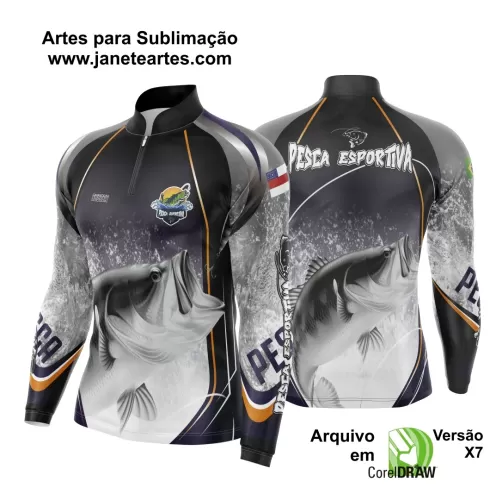 Arte Estampa - Camiseta de Pesca 2024 - 2025