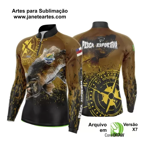 Arte Estampa - Camiseta de Pesca 2024 - 2025