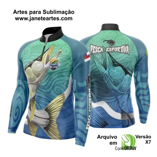 Arte Estampa - Camiseta de Pesca 2024 - 2025