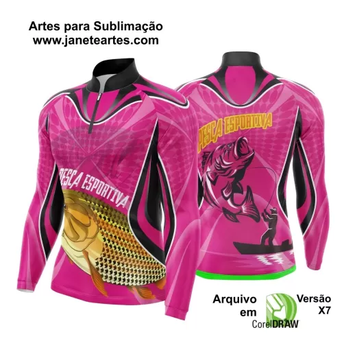 Arte Estampa - Camiseta de Pesca 2024 - 2025