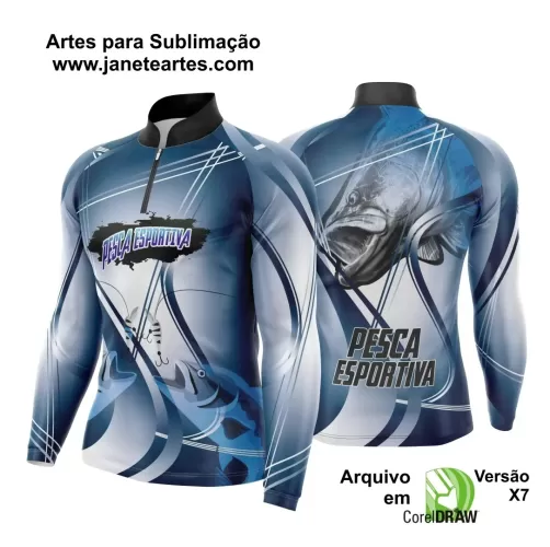 Arte Estampa - Camiseta de Pesca 2024 - 2025