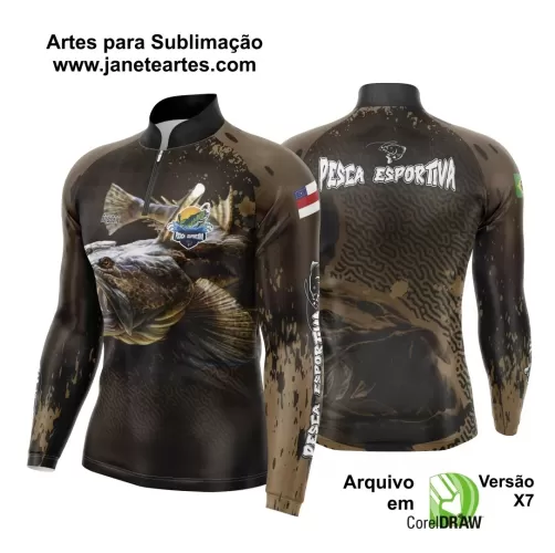 Arte Estampa - Camiseta de Pesca 2024 - 2025