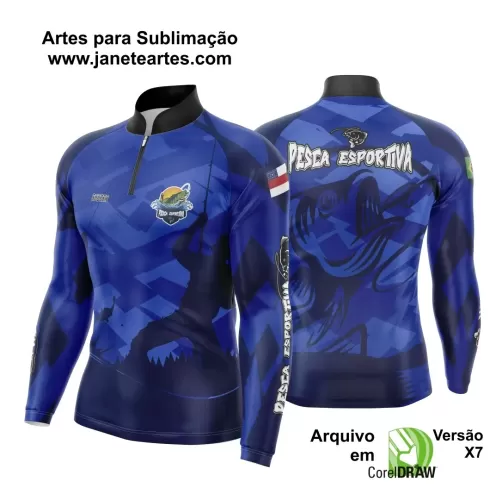 Arte Estampa - Camiseta de Pesca 2024 - 2025