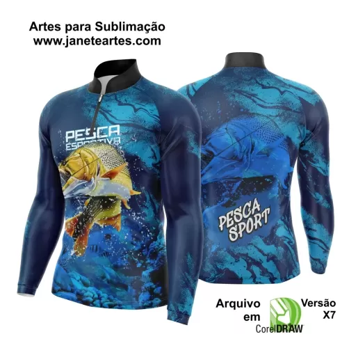 Arte Estampa - Camiseta de Pesca 2024 - 2025